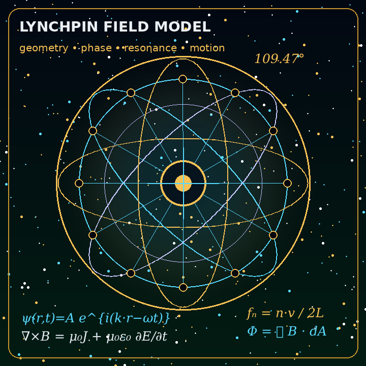 Lynchpin harmonic physics and geometry diagram